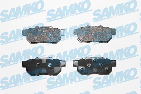 Samko 5SP505 - Fékbetétkészlet, tárcsafék parts5.com