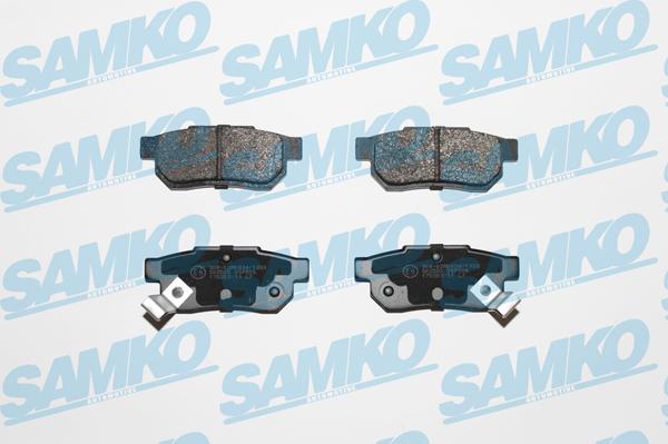 Samko 5SP506 - Fékbetétkészlet, tárcsafék parts5.com