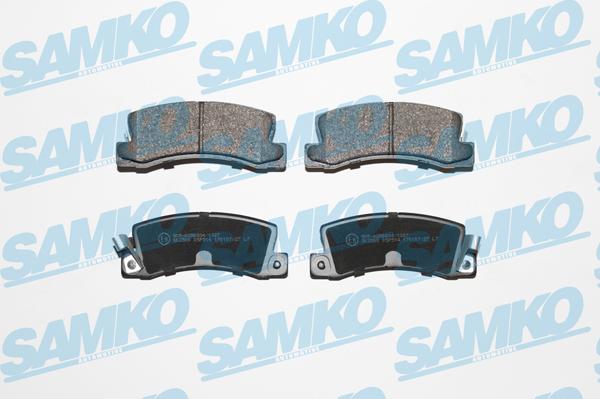 Samko 5SP514 - Тормозные колодки, дисковые, комплект parts5.com