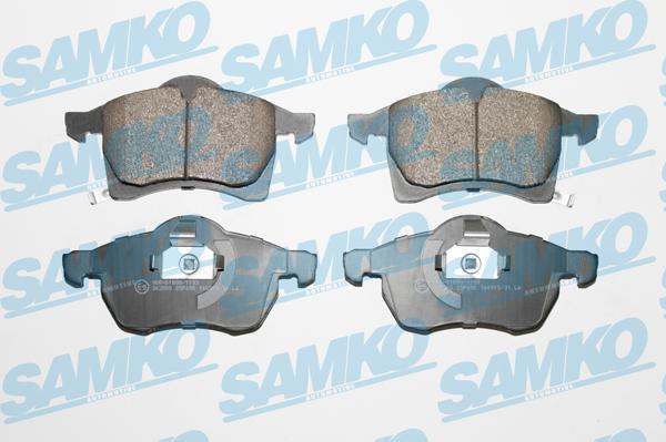 Samko 5SP690 - Brake Pad Set, disc brake parts5.com