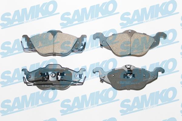 Samko 5SP698 - Brake Pad Set, disc brake parts5.com