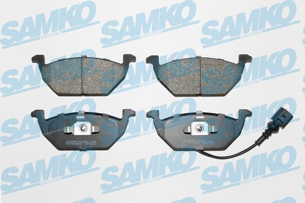 Samko 5SP692 - Σετ τακάκια, δισκόφρενα parts5.com