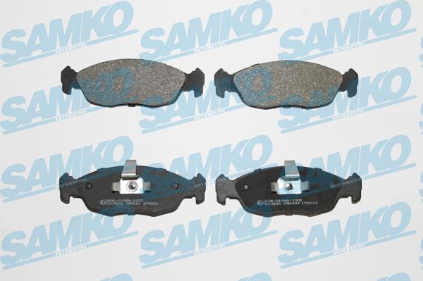 Samko 5SP644 - Komplet pločica, disk-kočnica parts5.com