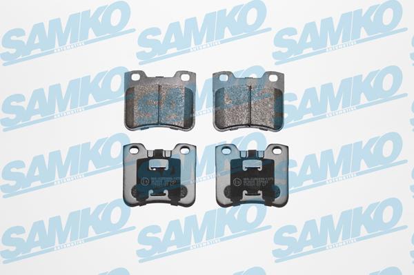 Samko 5SP643 - Fren balata seti, diskli fren parts5.com