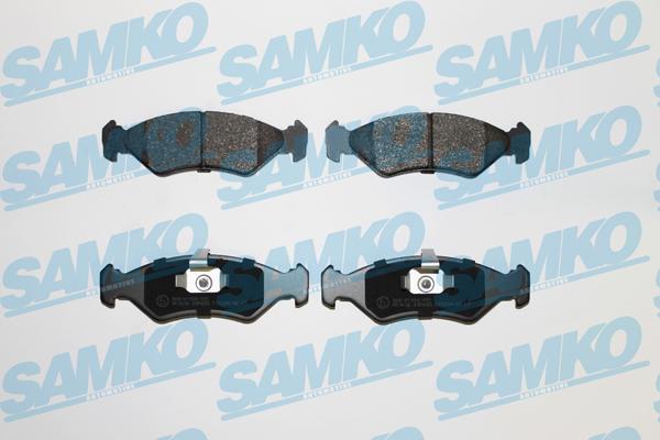 Samko 5SP655 - Brake Pad Set, disc brake parts5.com