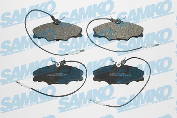 Samko 5SP619 - Set placute frana,frana disc parts5.com