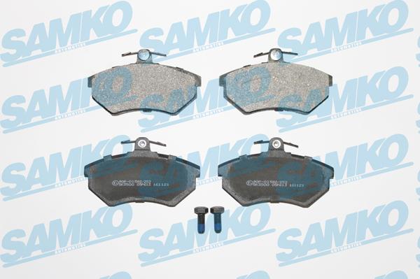 Samko 5SP613 - Sada brzdových destiček, kotoučová brzda parts5.com