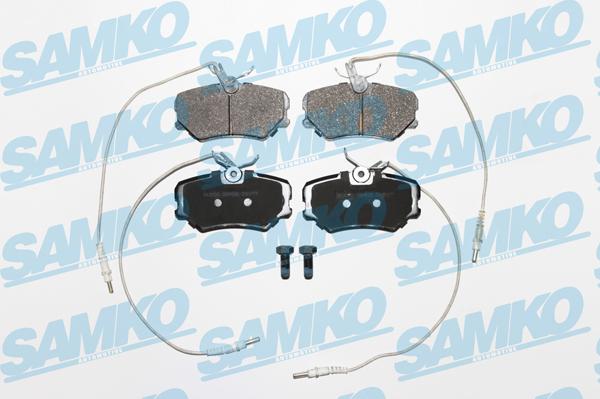 Samko 5SP636 - Тормозные колодки, дисковые, комплект parts5.com