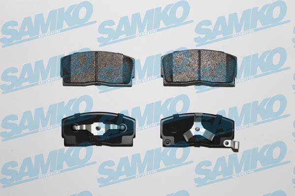 Samko 5SP055 - Fékbetétkészlet, tárcsafék parts5.com