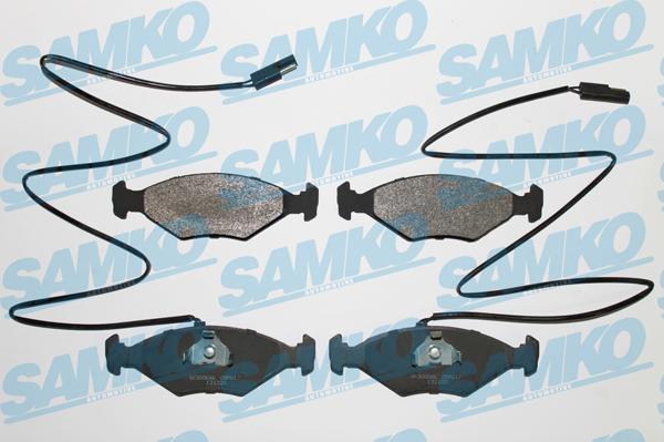 Samko 5SP017 - Set placute frana,frana disc parts5.com