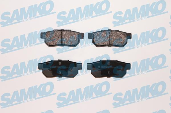 Samko 5SP072 - Fékbetétkészlet, tárcsafék parts5.com