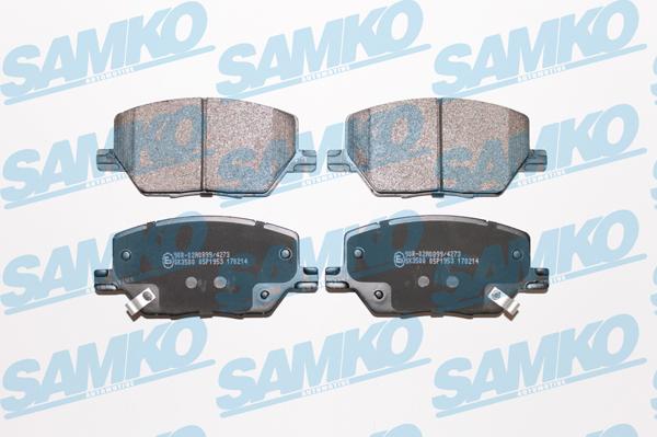 Samko 5SP1953 - Set placute frana,frana disc parts5.com