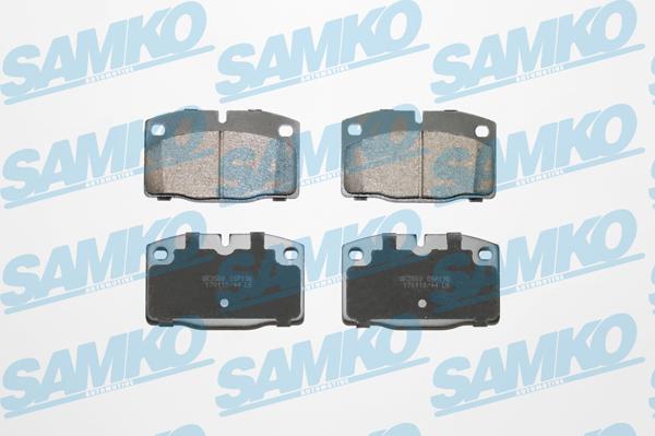 Samko 5SP190 - Brake Pad Set, disc brake parts5.com