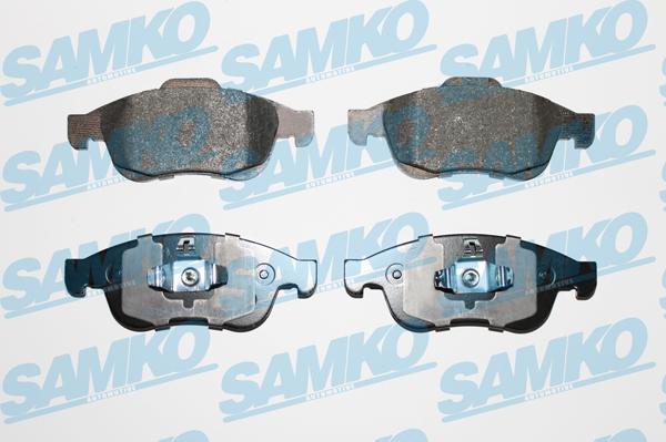 Samko 5SP1493 - Sada brzdových destiček, kotoučová brzda parts5.com