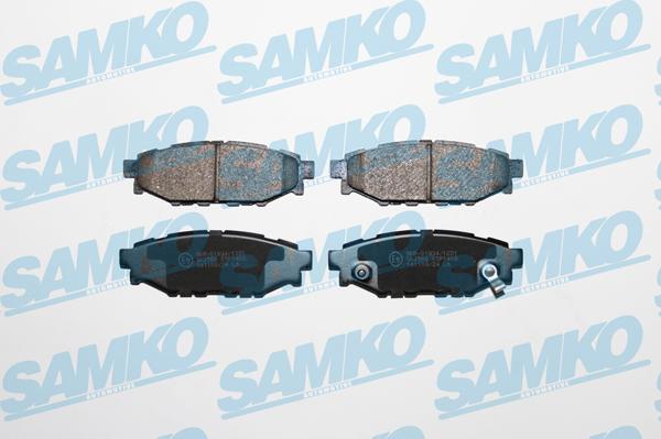 Samko 5SP1408 - Σετ τακάκια, δισκόφρενα parts5.com