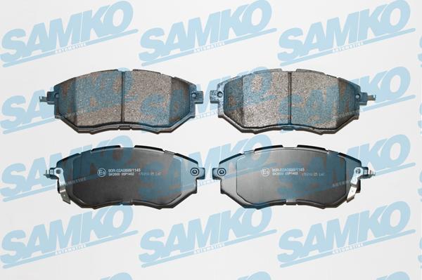 Samko 5SP1402 - Σετ τακάκια, δισκόφρενα parts5.com