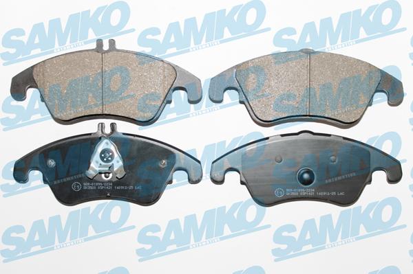 Samko 5SP1421 - Jarrupala, levyjarru parts5.com