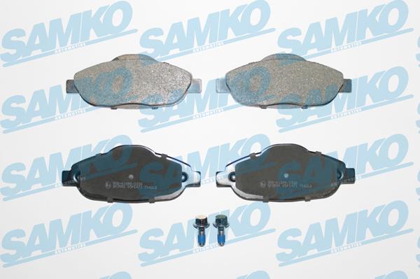 Samko 5SP1471 - Brake Pad Set, disc brake parts5.com