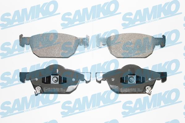 Samko 5SP1560 - Sada brzdových platničiek kotúčovej brzdy parts5.com