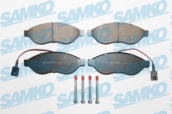 Samko 5SP1698 - Σετ τακάκια, δισκόφρενα parts5.com