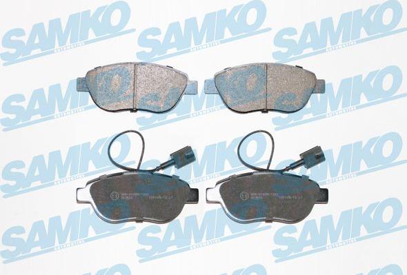 Samko 5SP1657 - Set placute frana,frana disc parts5.com