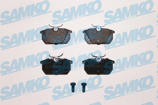 Samko 5SP101 - Fren balata seti, diskli fren parts5.com