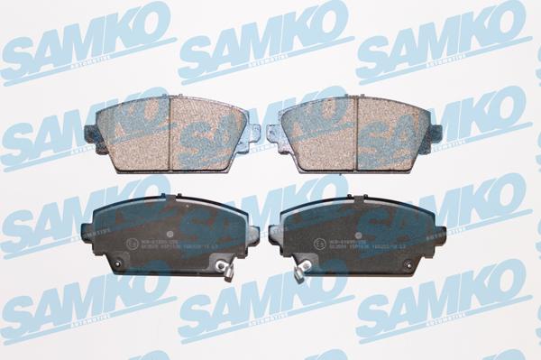 Samko 5SP1036 - Zestaw klocków hamulcowych, hamulce tarczowe parts5.com