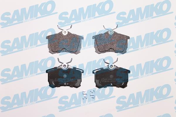 Samko 5SP1037 - Kit de plaquettes de frein, frein à disque parts5.com