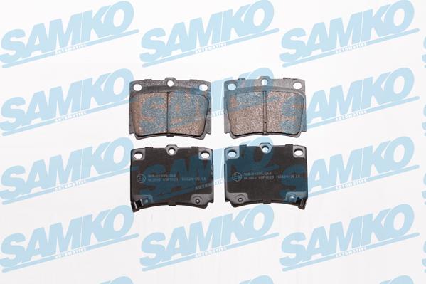 Samko 5SP1029 - Komplet pločica, disk-kočnica parts5.com