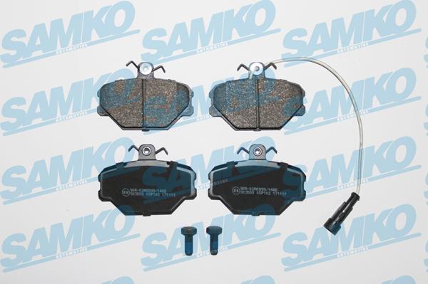 Samko 5SP102 - Fren balata seti, diskli fren parts5.com