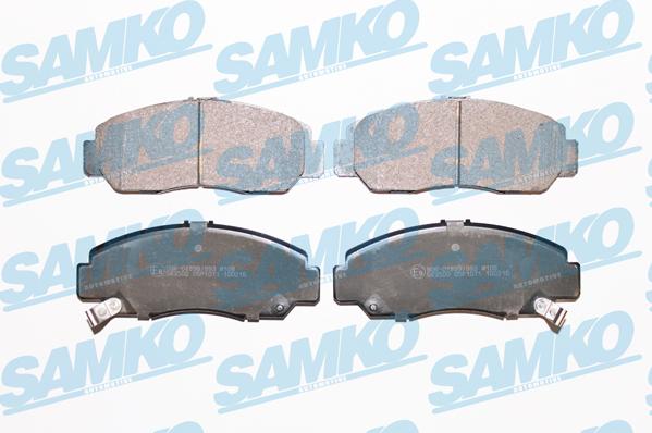 Samko 5SP1071 - Brake Pad Set, disc brake parts5.com