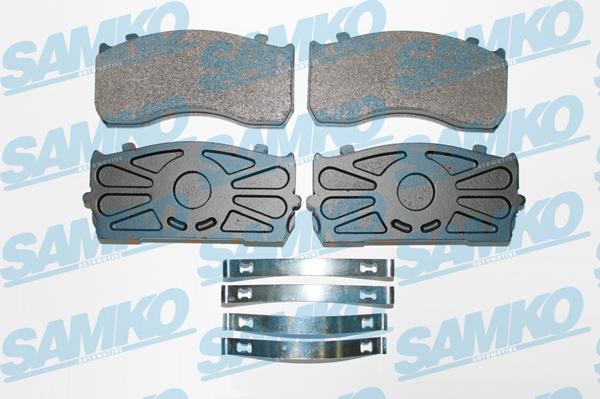 Samko 5SP1169 - Jarrupala, levyjarru parts5.com