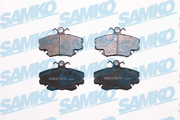 Samko 5SP1107 - Σετ τακάκια, δισκόφρενα parts5.com