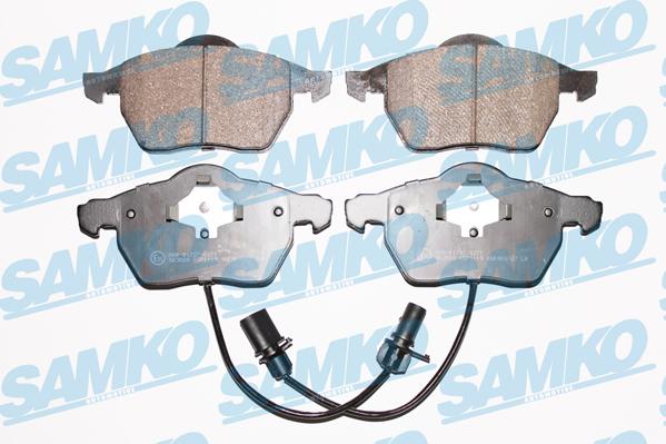 Samko 5SP1119 - Sada brzdových destiček, kotoučová brzda parts5.com