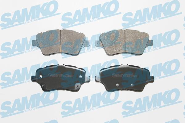 Samko 5SP1856 - Brake Pad Set, disc brake parts5.com