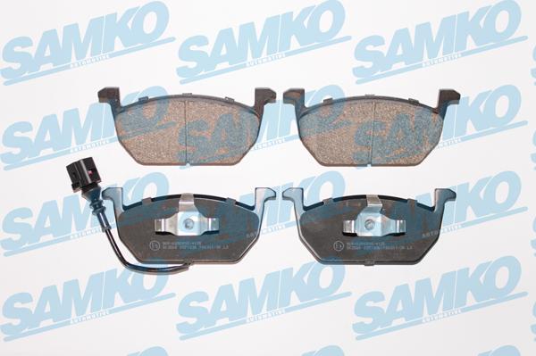 Samko 5SP1836 - Zestaw klocków hamulcowych, hamulce tarczowe parts5.com