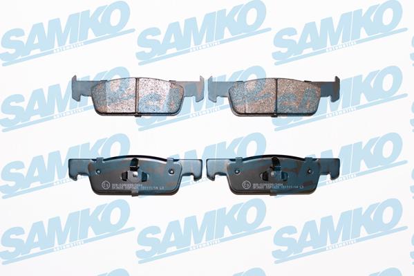 Samko 5SP1825 - Fren balata seti, diskli fren parts5.com