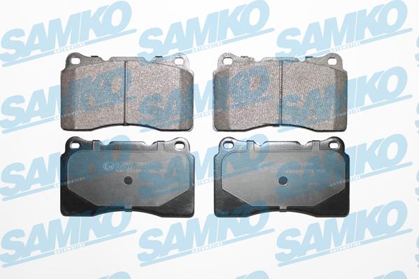 Samko 5SP1394 - Brake Pad Set, disc brake parts5.com