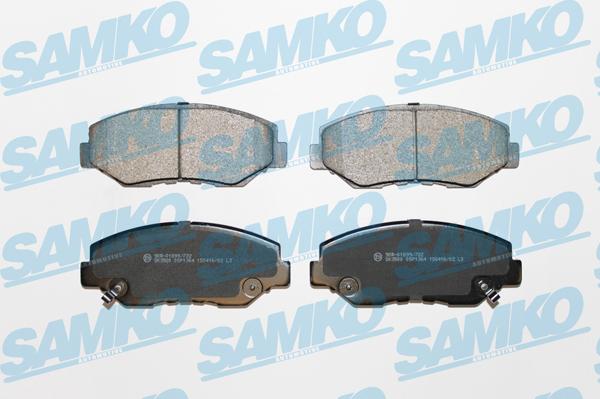 Samko 5SP1364 - Jarrupala, levyjarru parts5.com