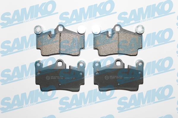 Samko 5SP1362 - Brake Pad Set, disc brake parts5.com