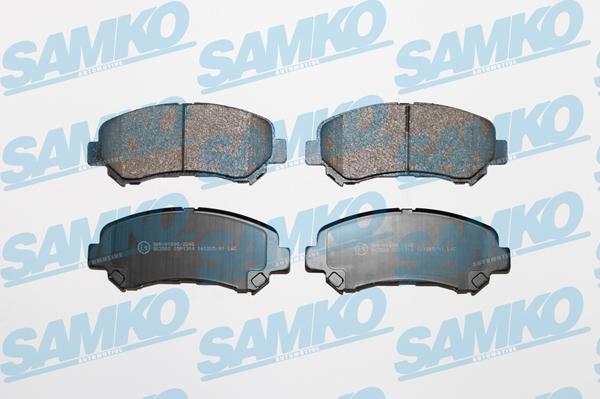 Samko 5SP1314 - Brake Pad Set, disc brake parts5.com