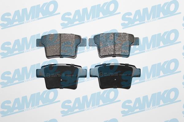 Samko 5SP1326 - Brake Pad Set, disc brake parts5.com