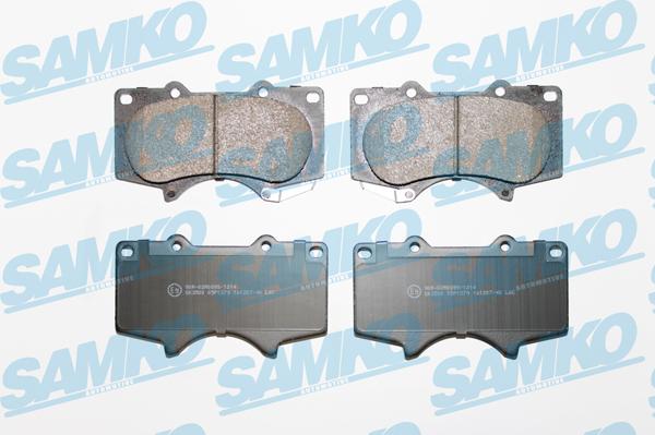 Samko 5SP1379 - Fren balata seti, diskli fren parts5.com