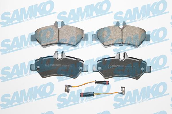 Samko 5SP1293 - Тормозные колодки, дисковые, комплект parts5.com