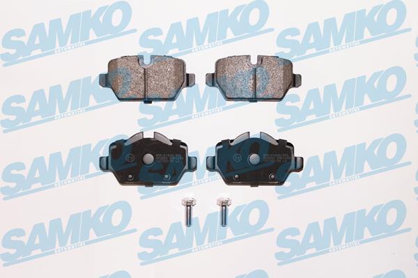 Samko 5SP1249 - Brake Pad Set, disc brake parts5.com