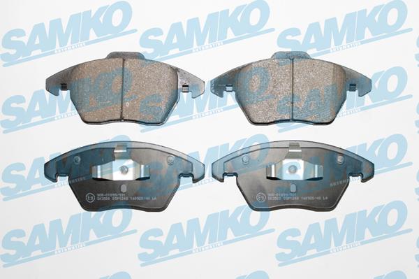 Samko 5SP1248 - Bremsbelagsatz, Scheibenbremse parts5.com