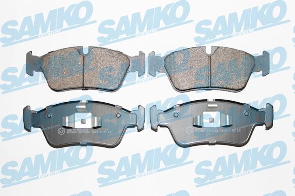 Samko 5SP1250 - Juego de pastillas de freno parts5.com