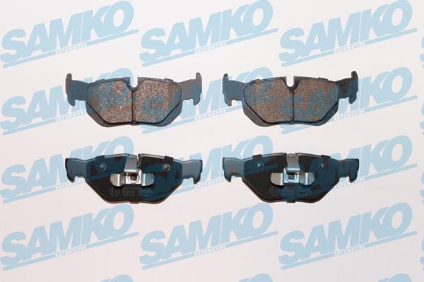 Samko 5SP1252 - Brake Pad Set, disc brake parts5.com