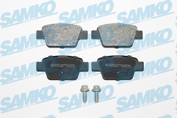 Samko 5SP1269 - Zestaw klocków hamulcowych, hamulce tarczowe parts5.com