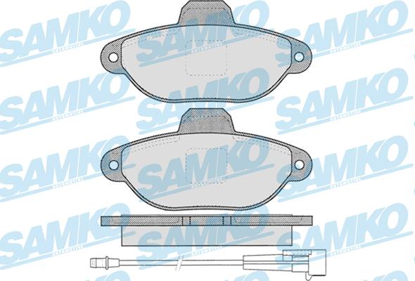 Samko 5SP1262 - Set placute frana,frana disc parts5.com